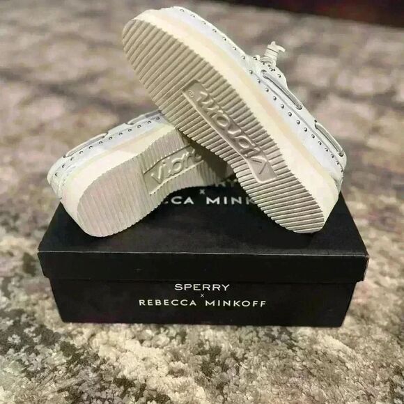 Sperry X Rebecca Minkoff authentic original stud boat shoe - Picture 7 of 7